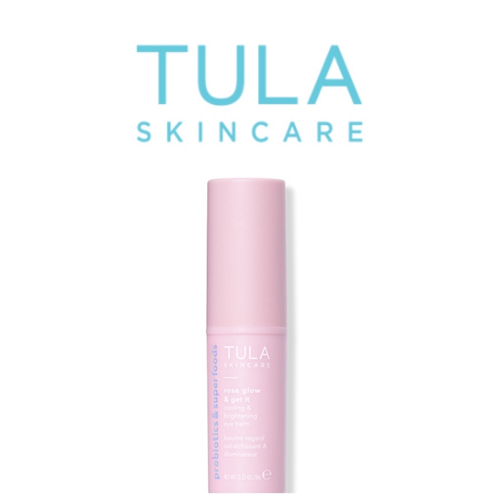 Tula Rose Glow & Get It Cooling & Brightening Eye Balm 
FULL SIZE 10g/.35oz
NEW